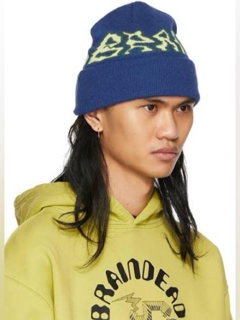 NEW! Brain Dead Beanie, Navy